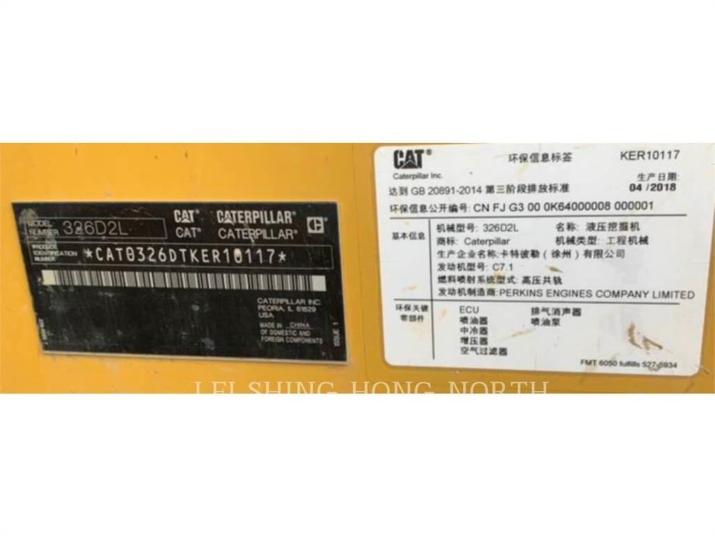 CAT 326D2L Paletli ekskavatörler