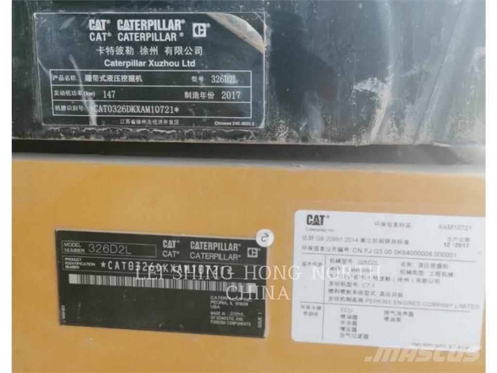 CAT 326D2L Paletli ekskavatörler