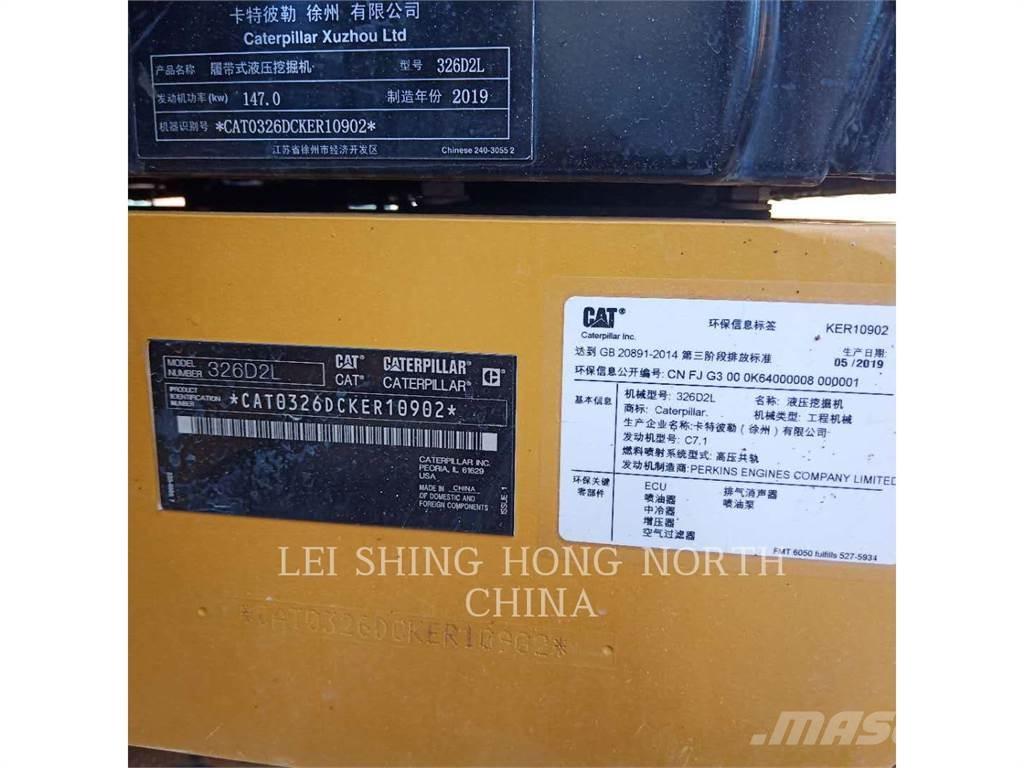 CAT 326D2L Paletli ekskavatörler