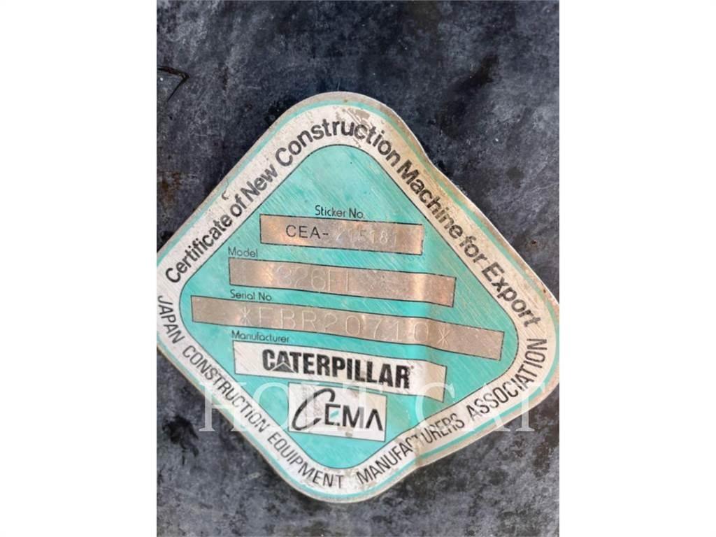 CAT 326FL Paletli ekskavatörler