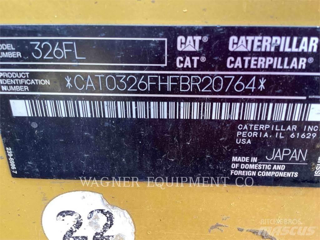 CAT 326FL Paletli ekskavatörler