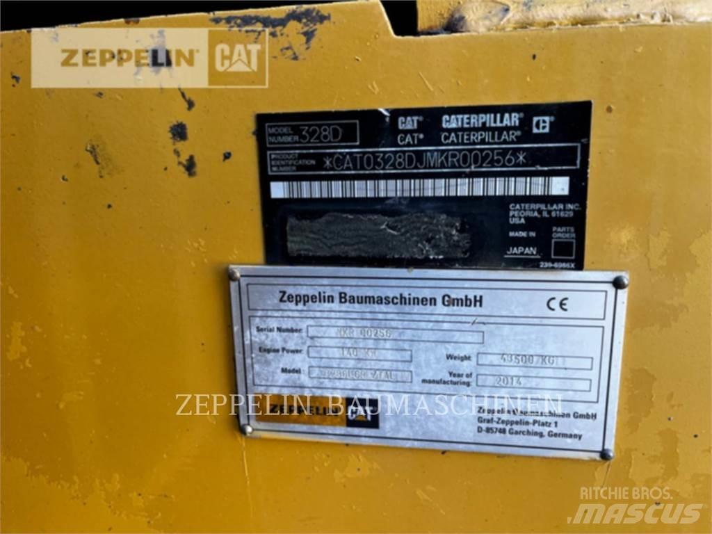 CAT 328DTUNNEL Paletli ekskavatörler