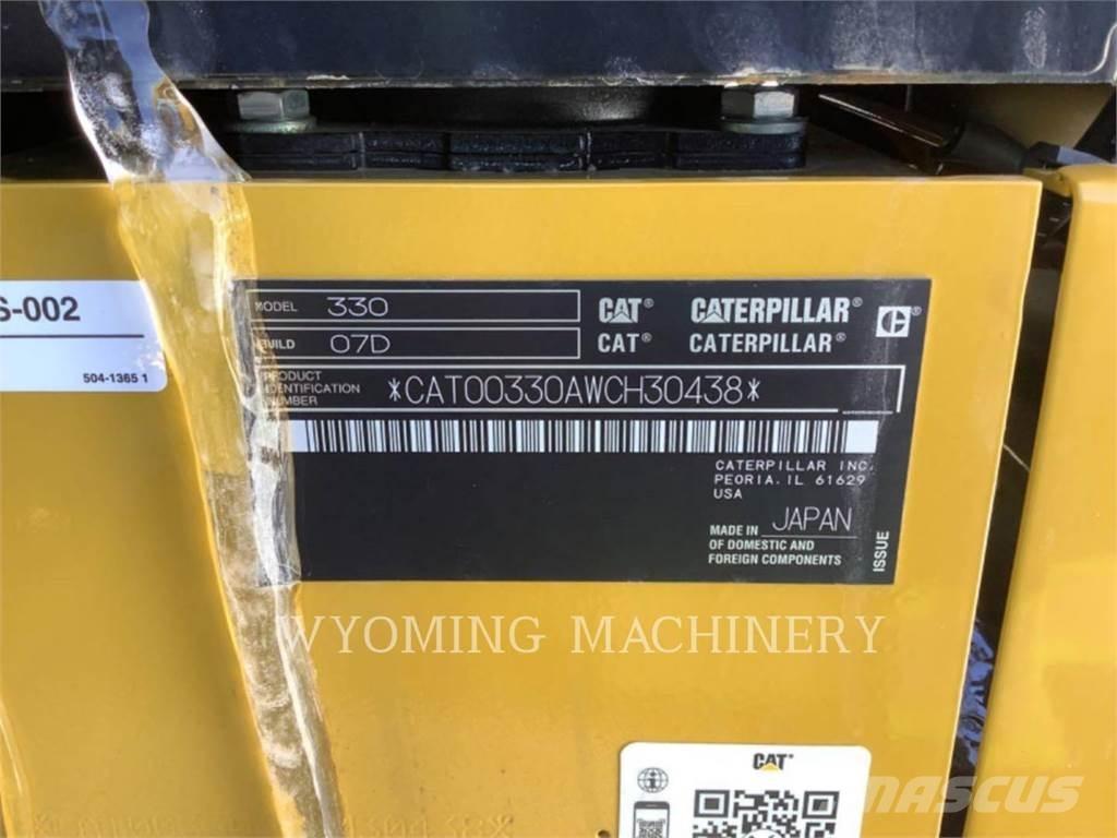 CAT 330 Paletli ekskavatörler