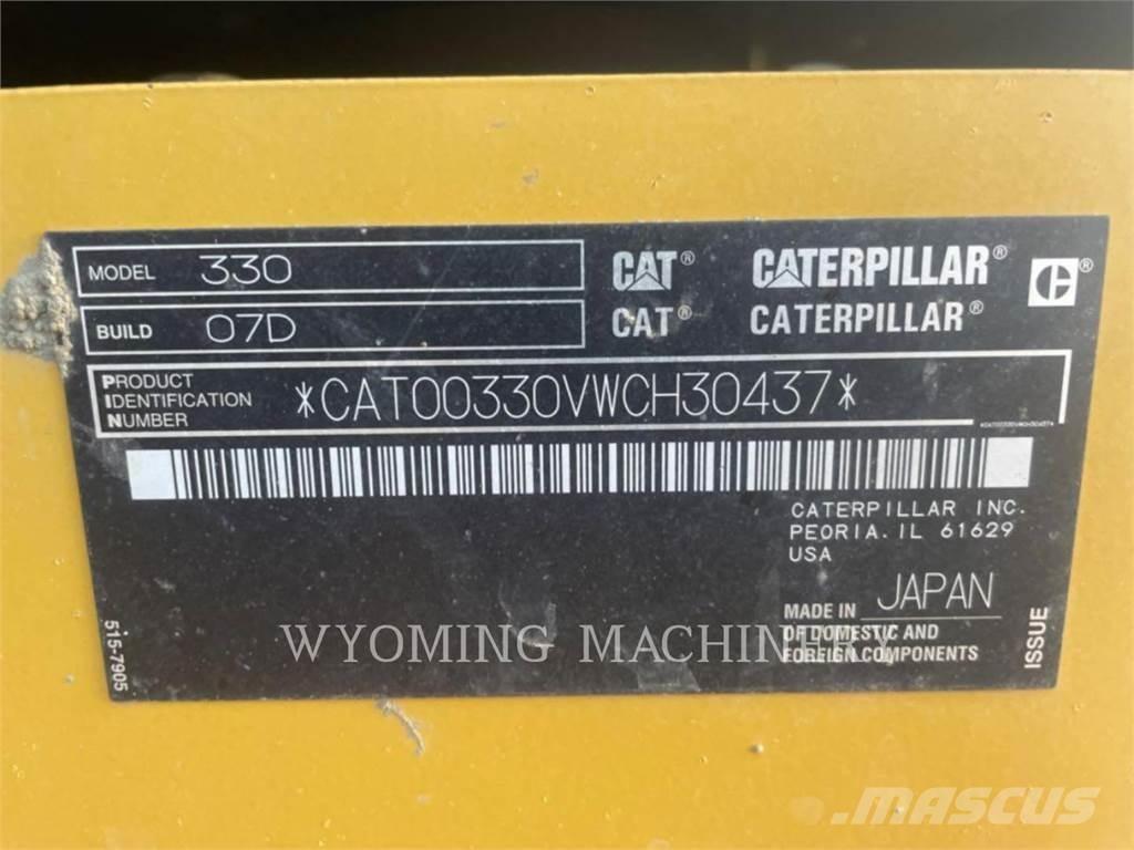 CAT 330 Paletli ekskavatörler