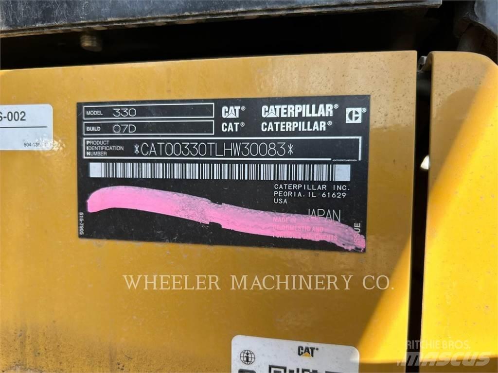 CAT 330 Paletli ekskavatörler