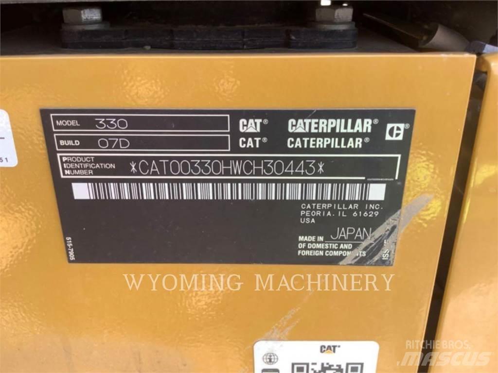 CAT 330 Paletli ekskavatörler