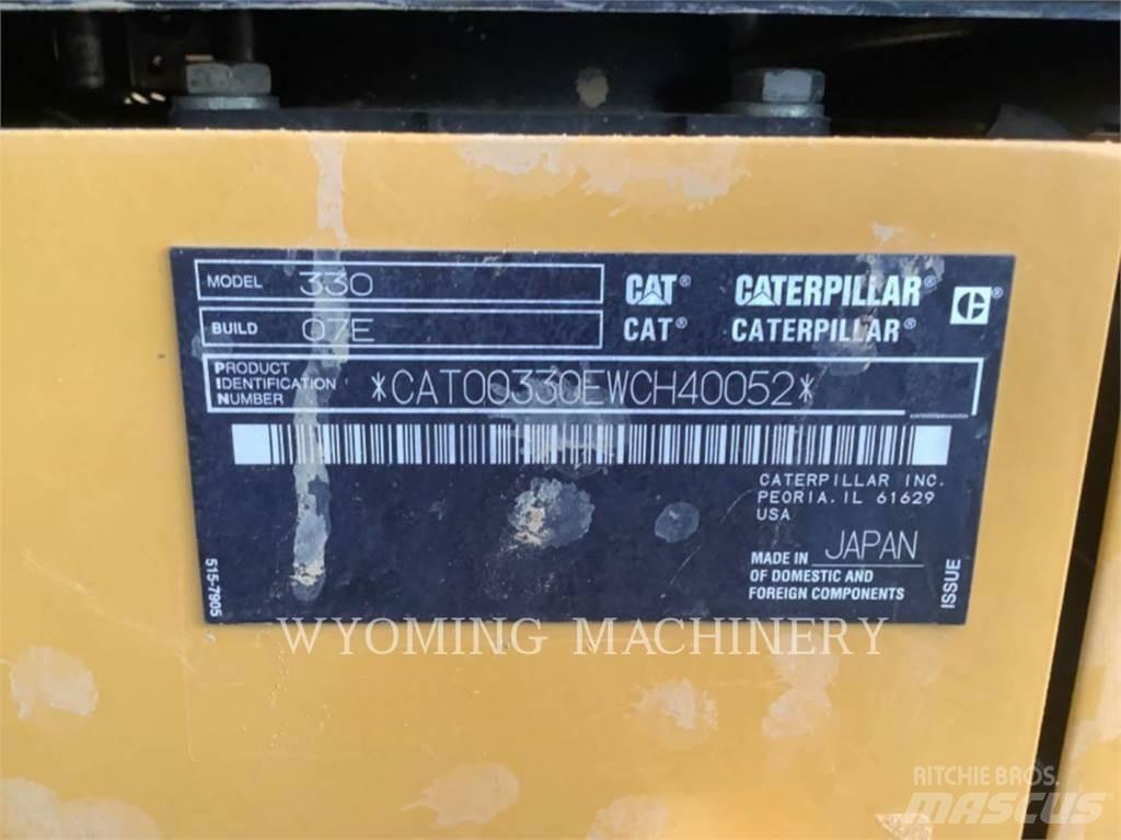 CAT 330 Paletli ekskavatörler