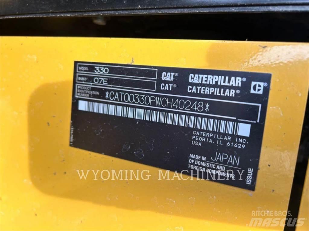CAT 330 Paletli ekskavatörler