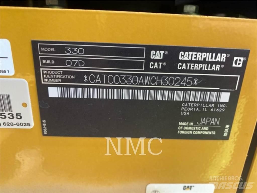 CAT 330 Paletli ekskavatörler