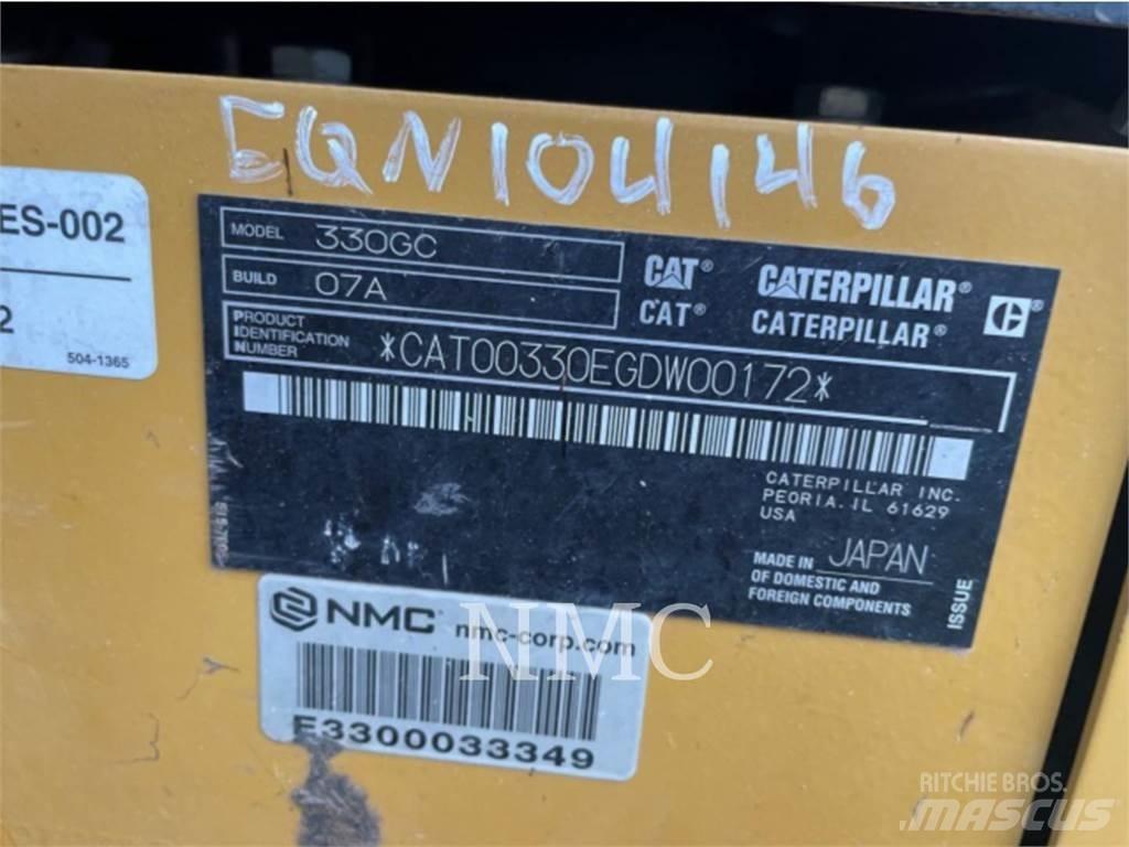 CAT 330 Paletli ekskavatörler