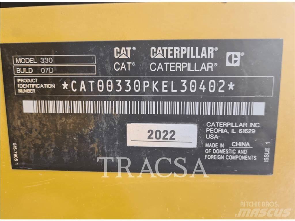 CAT 330 Paletli ekskavatörler
