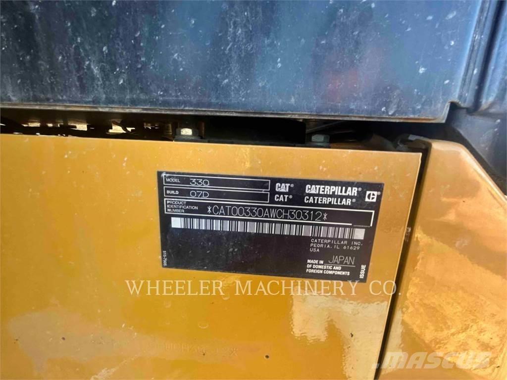 CAT 330 Paletli ekskavatörler