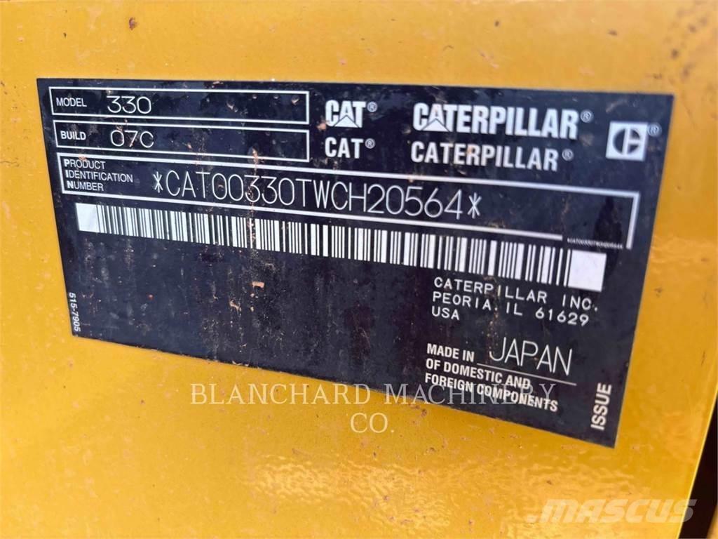 CAT 330 Paletli ekskavatörler