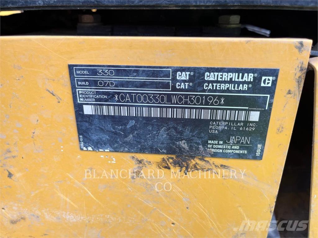 CAT 330 Paletli ekskavatörler
