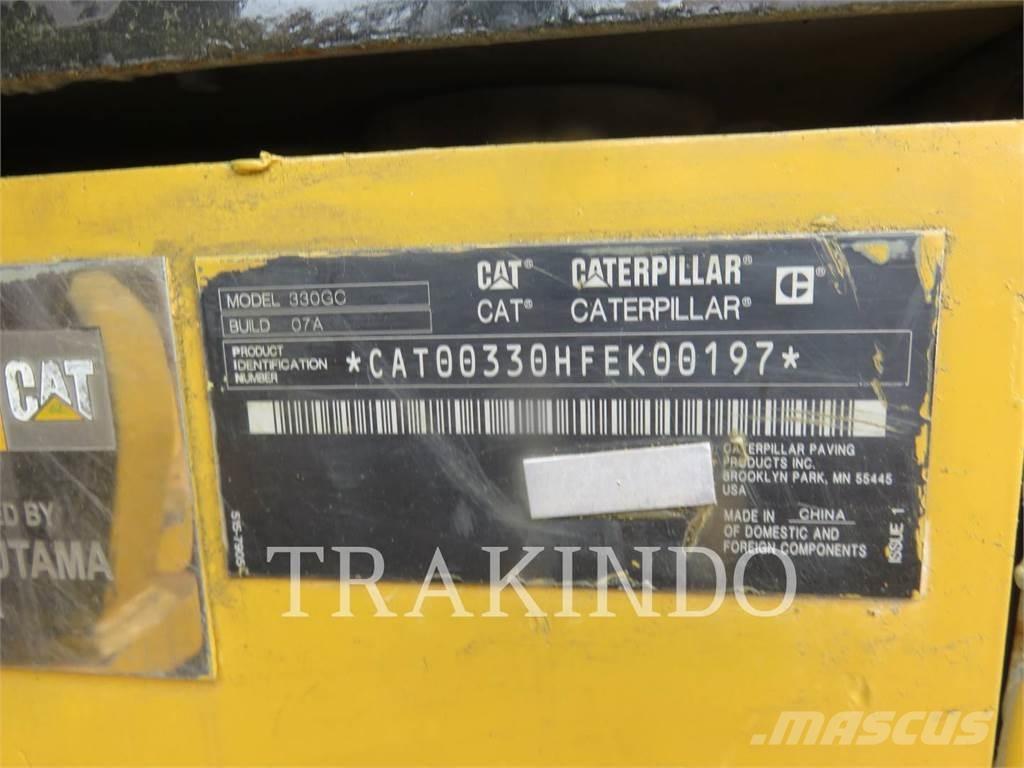 CAT 330-07GC Paletli ekskavatörler