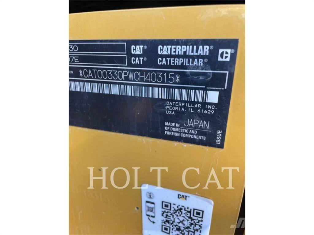 CAT 330 TC Paletli ekskavatörler