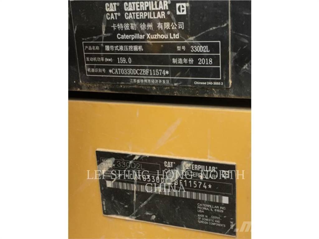 CAT 330D2L Paletli ekskavatörler