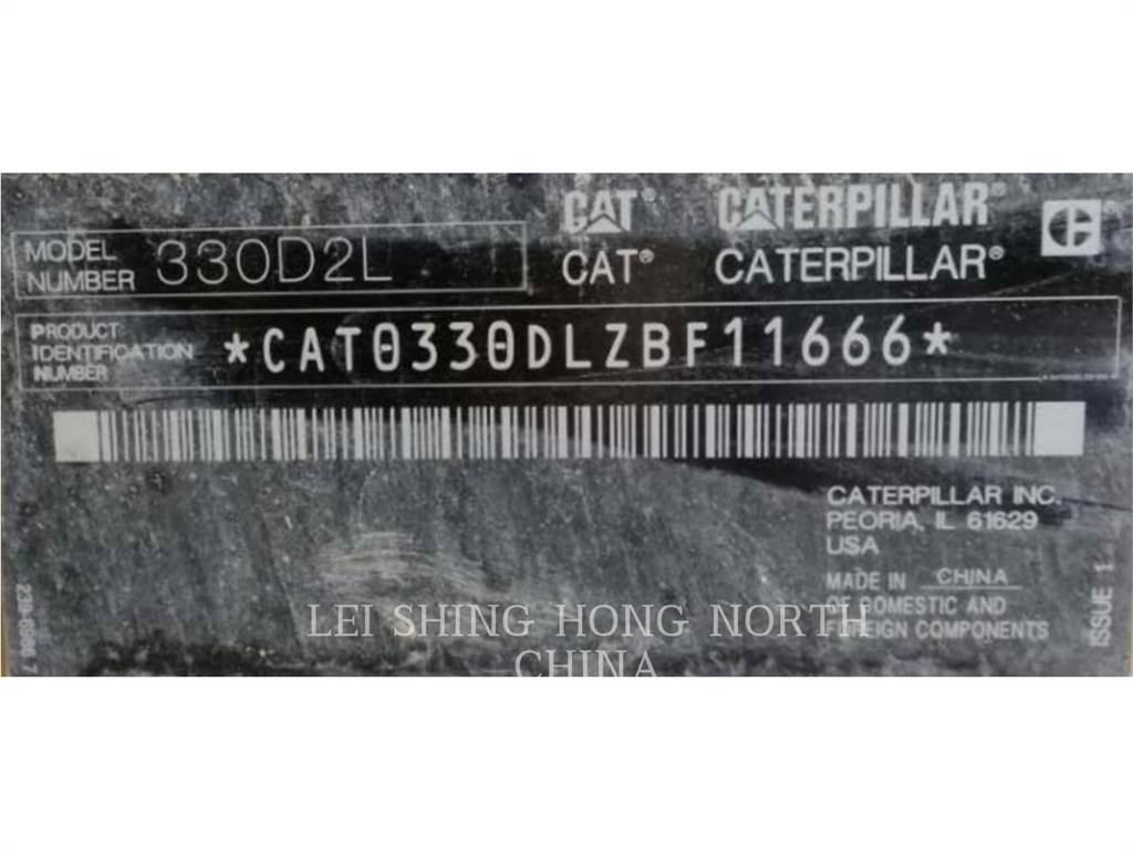 CAT 330D2L Paletli ekskavatörler
