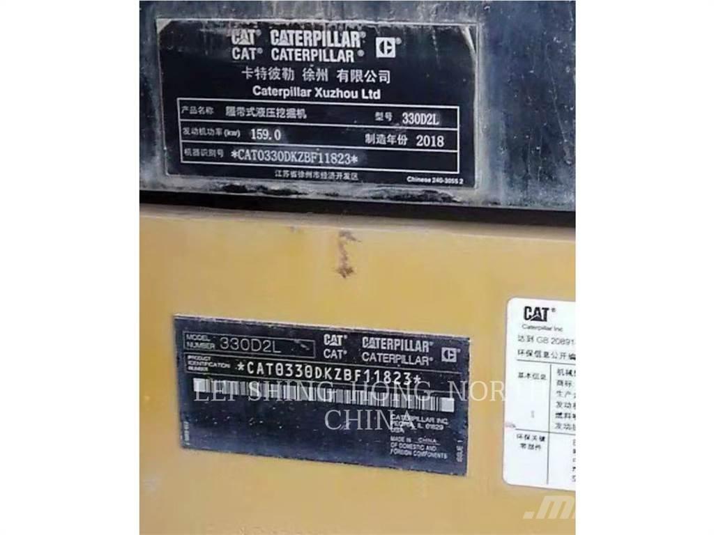 CAT 330D2L Paletli ekskavatörler