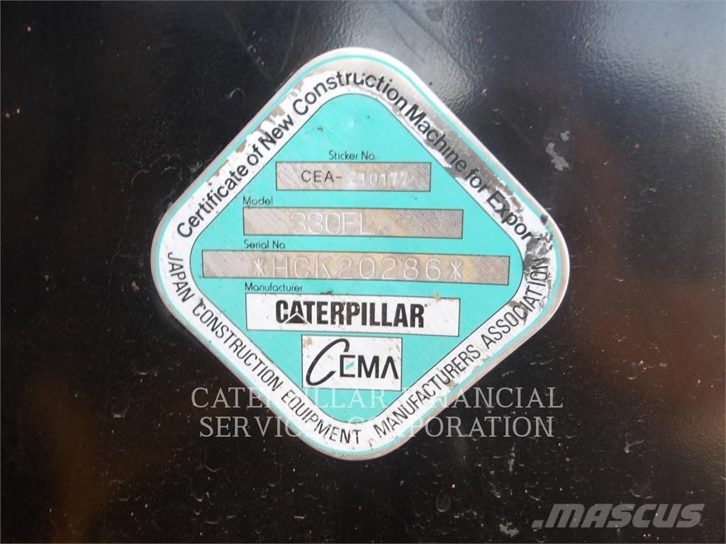CAT 330FL Paletli ekskavatörler