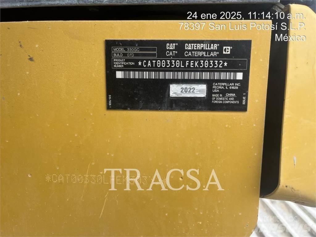 CAT 330GC Paletli ekskavatörler