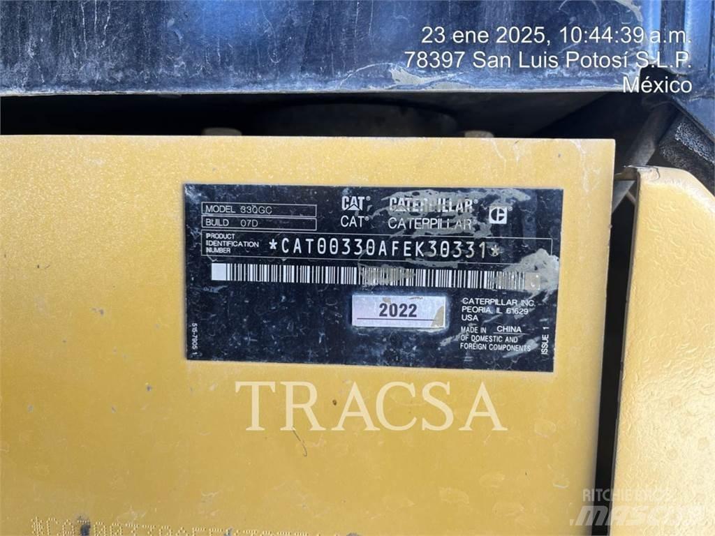 CAT 330GC Paletli ekskavatörler