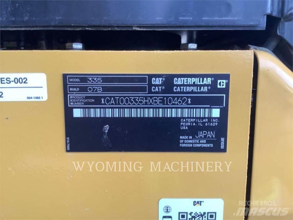 CAT 335 Paletli ekskavatörler