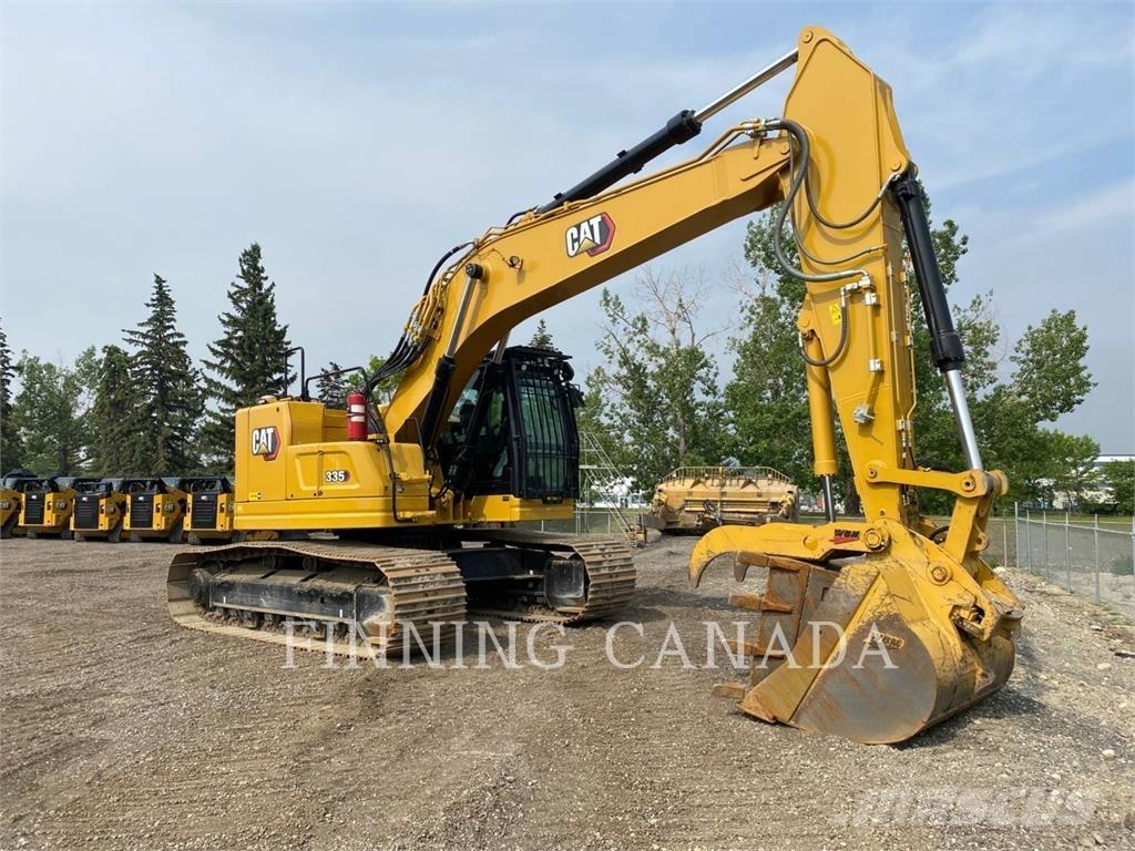 CAT 335-07 Paletli ekskavatörler