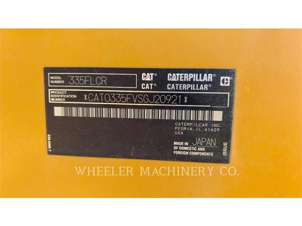 CAT 335F TH Paletli ekskavatörler