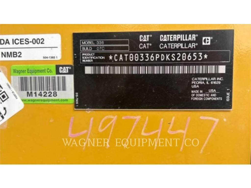 CAT 336 Paletli ekskavatörler