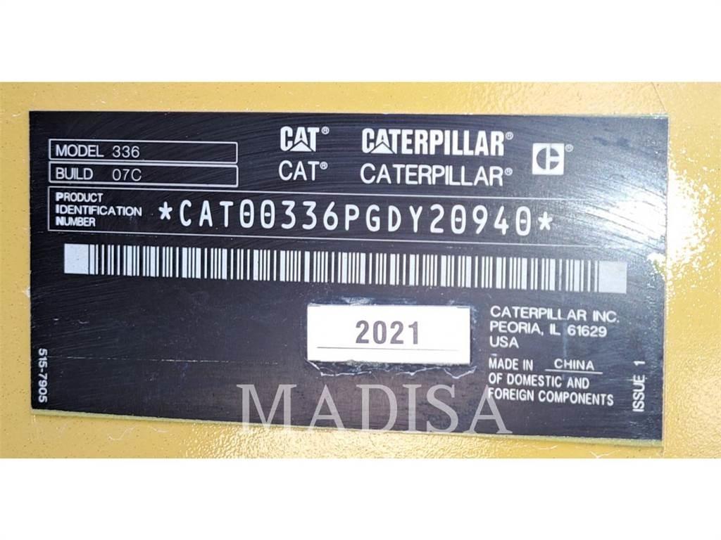 CAT 336 Paletli ekskavatörler