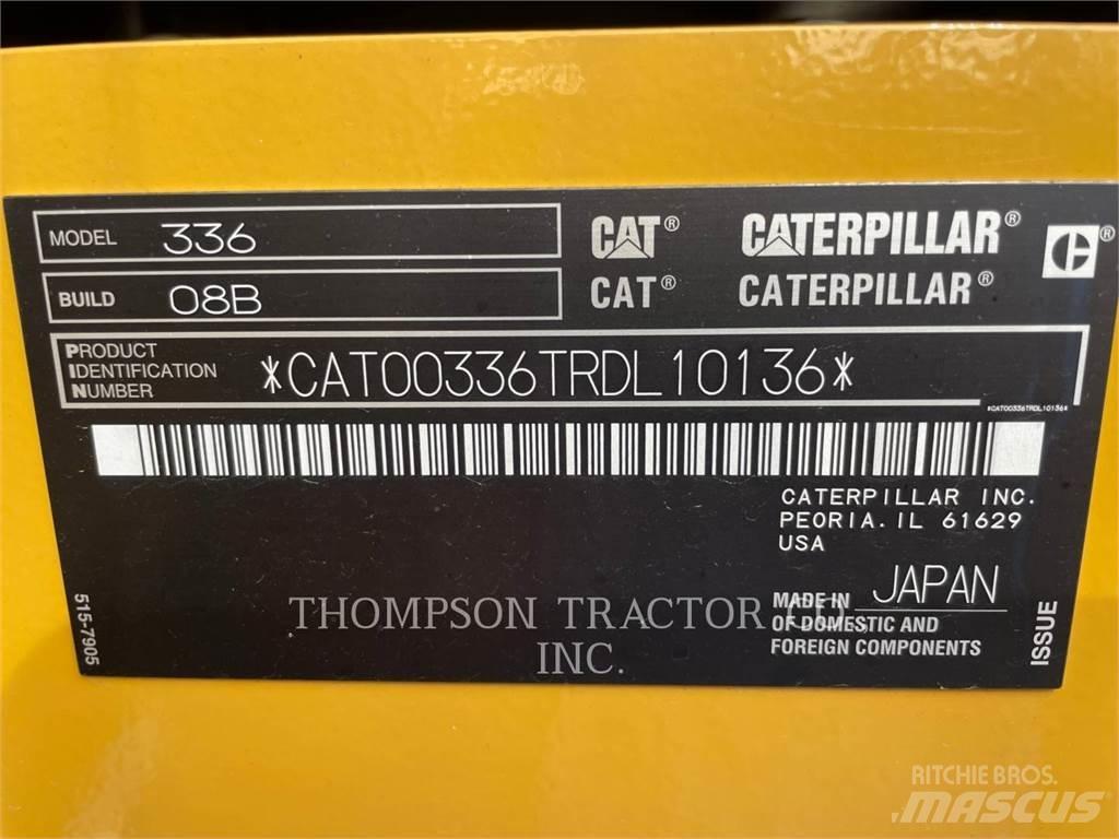 CAT 336 Paletli ekskavatörler