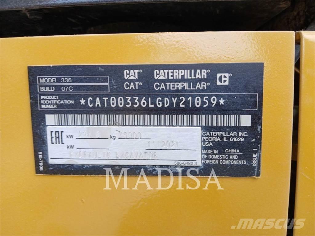CAT 336 Paletli ekskavatörler