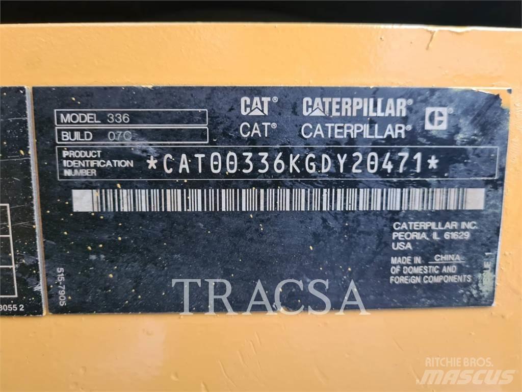 CAT 336 Paletli ekskavatörler