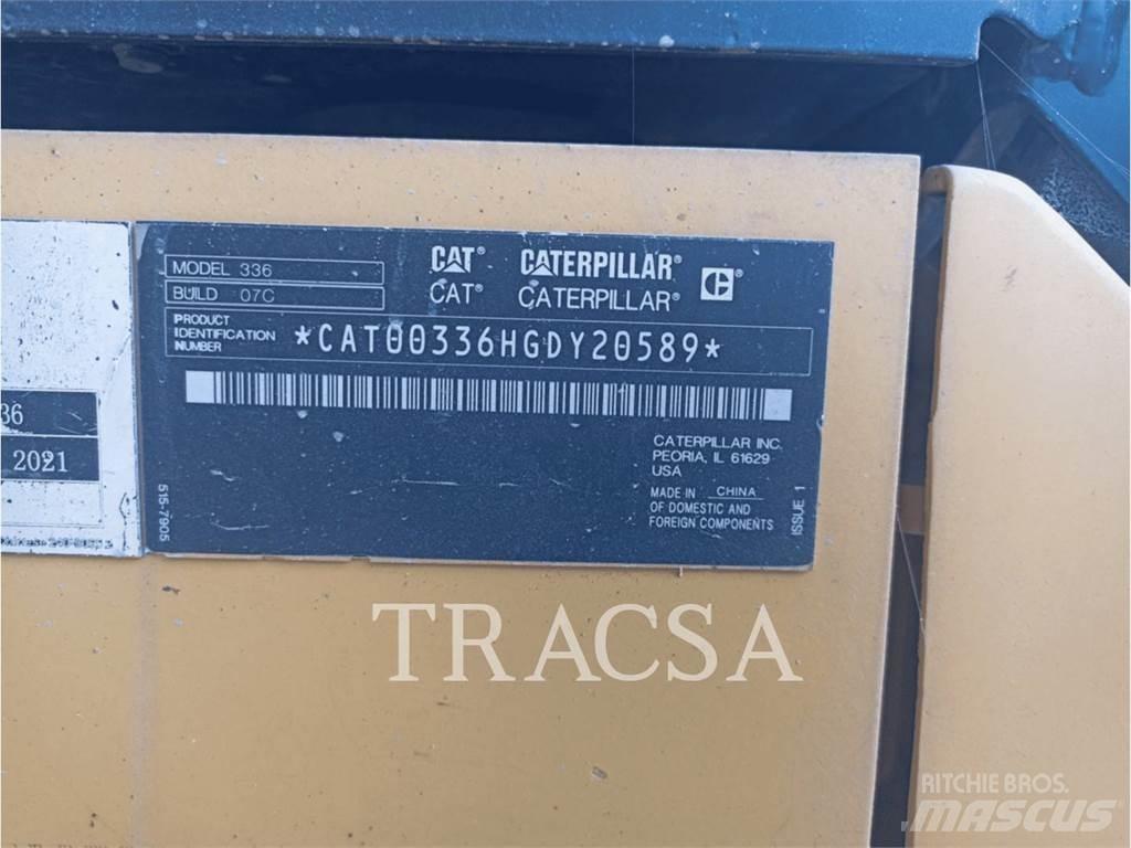 CAT 336 Paletli ekskavatörler