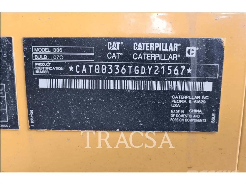 CAT 336 Paletli ekskavatörler