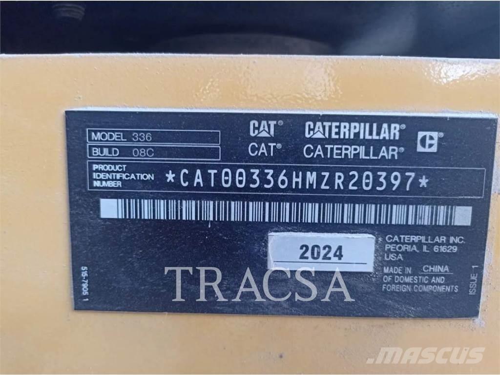 CAT 336 Paletli ekskavatörler