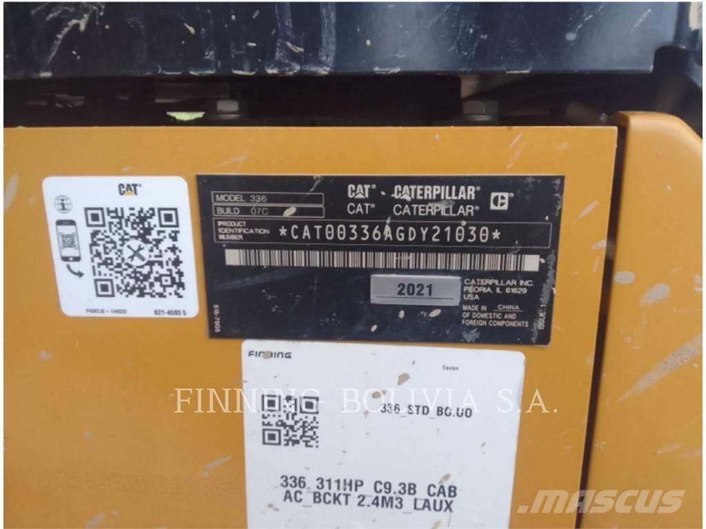 CAT 336-07 Paletli ekskavatörler