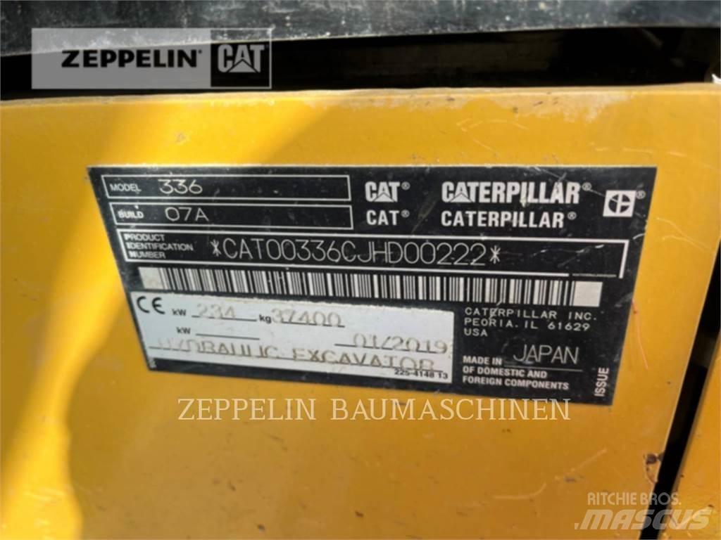 CAT 336-07A Paletli ekskavatörler