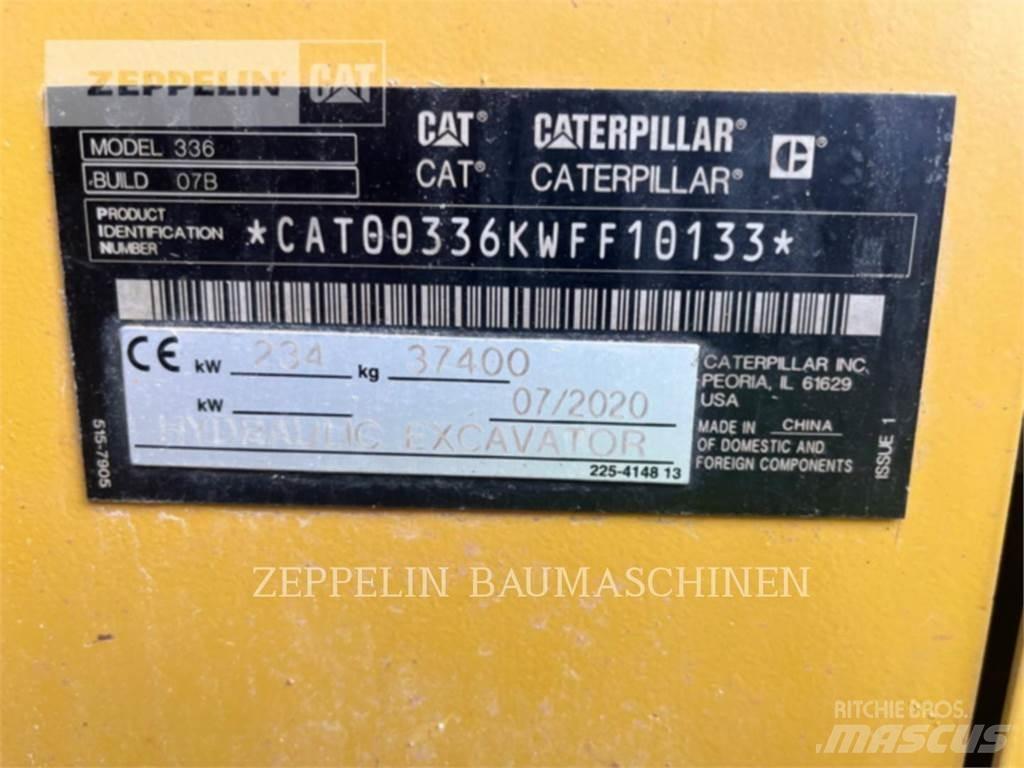 CAT 336-07B Paletli ekskavatörler