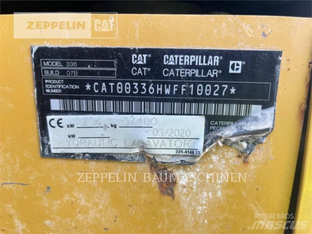 CAT 336-07B Paletli ekskavatörler