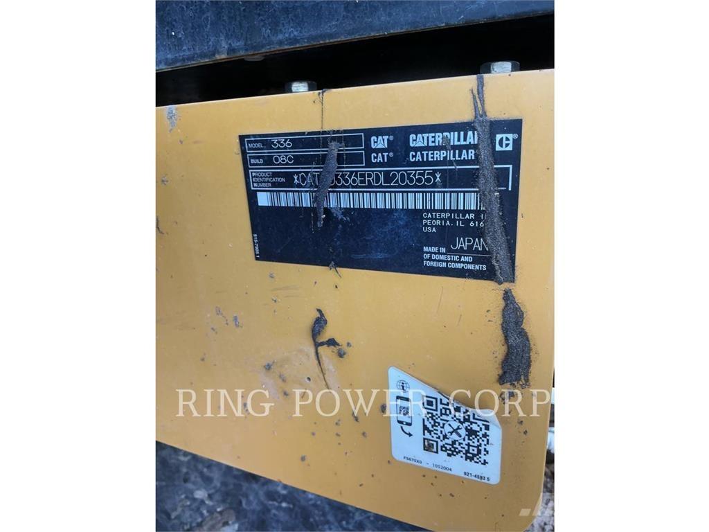 CAT 336-08 Paletli ekskavatörler