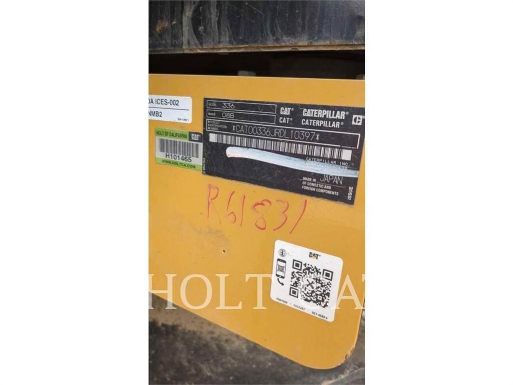 CAT 336 10 TC Paletli ekskavatörler