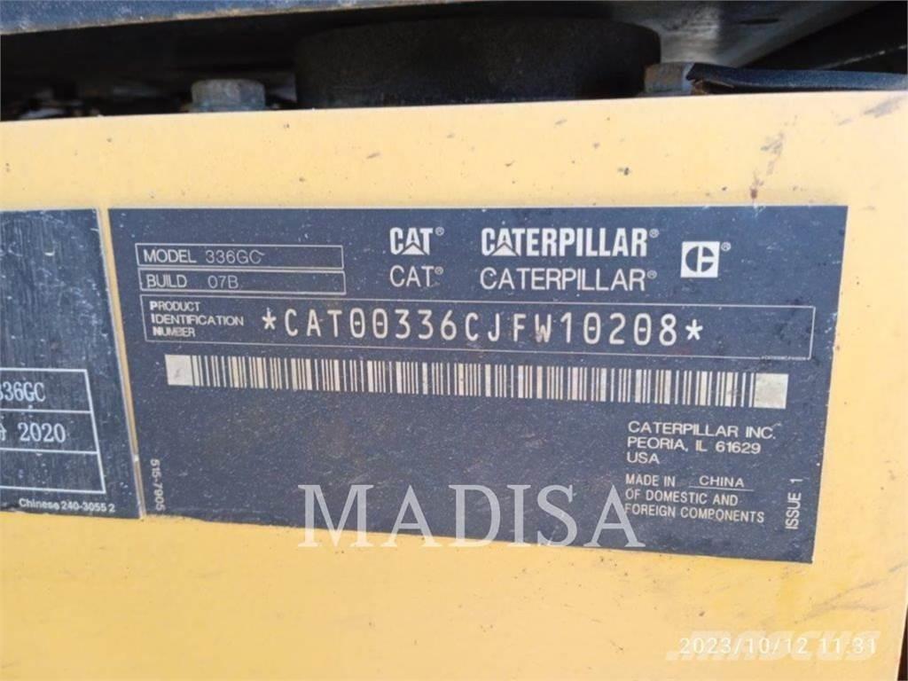 CAT 336 GC Paletli ekskavatörler