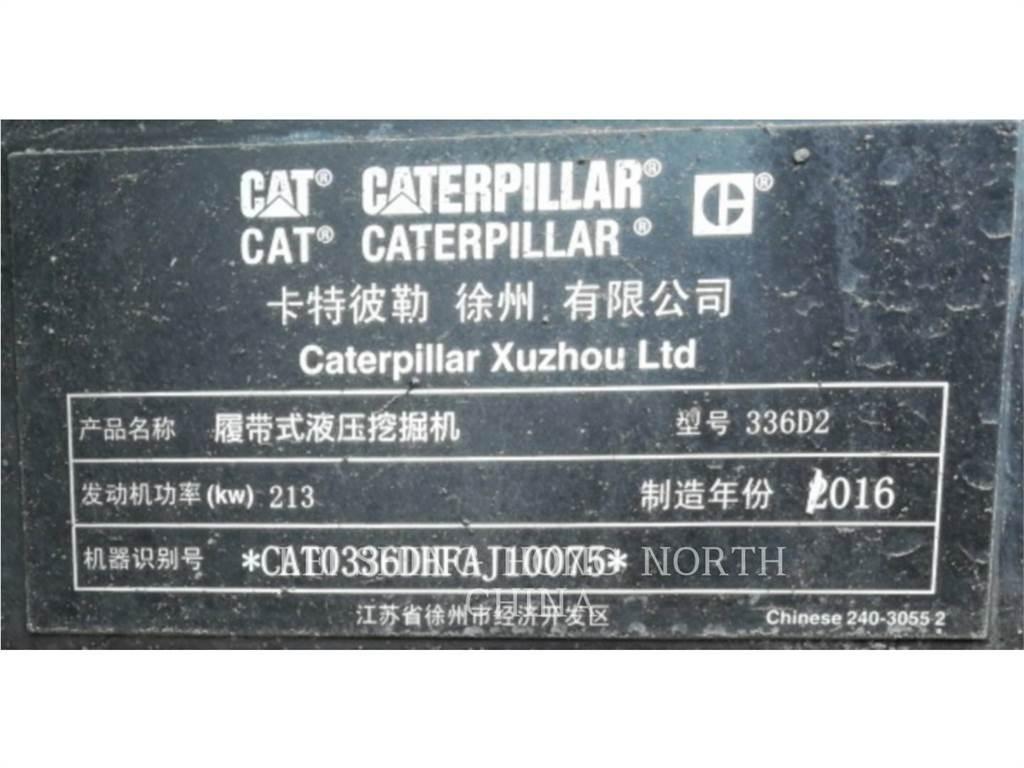 CAT 336D2 Paletli ekskavatörler