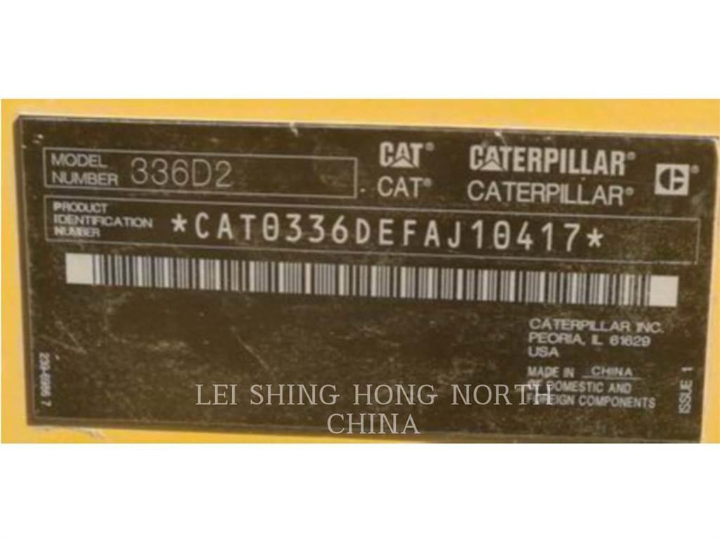CAT 336D2 Paletli ekskavatörler