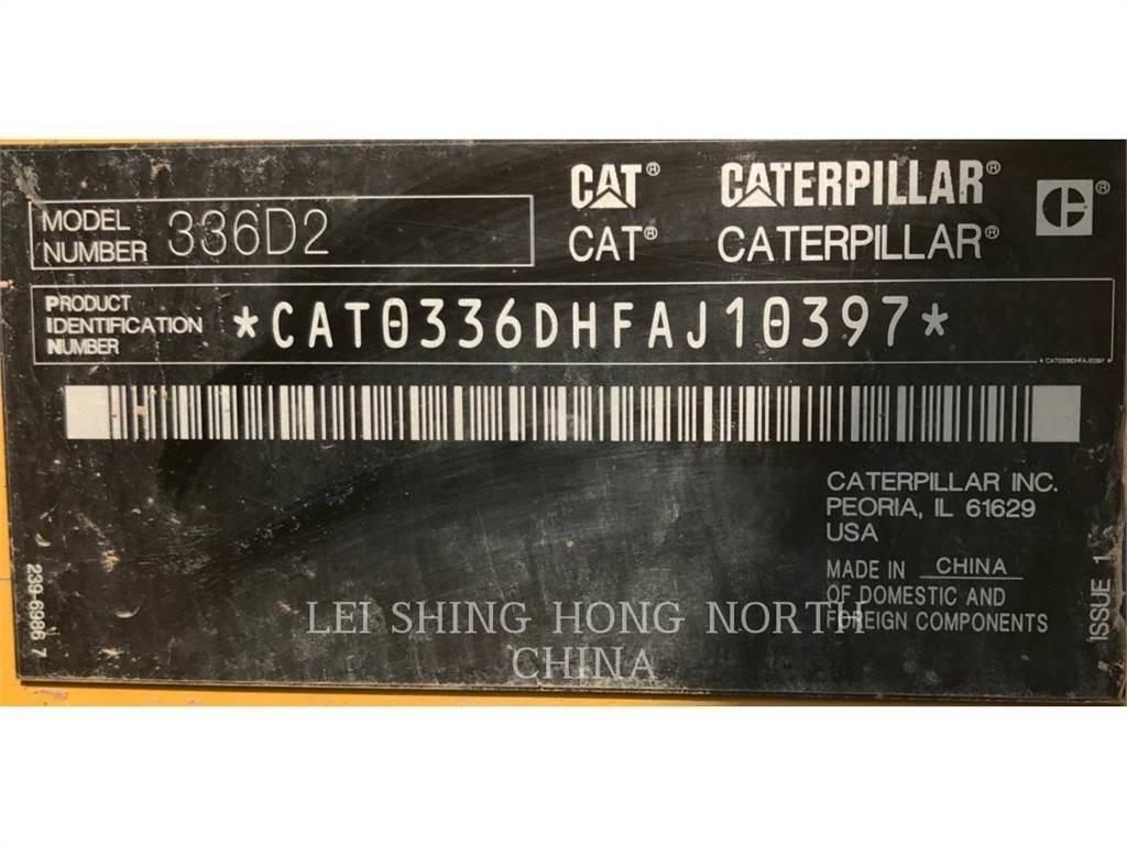 CAT 336D2 Paletli ekskavatörler