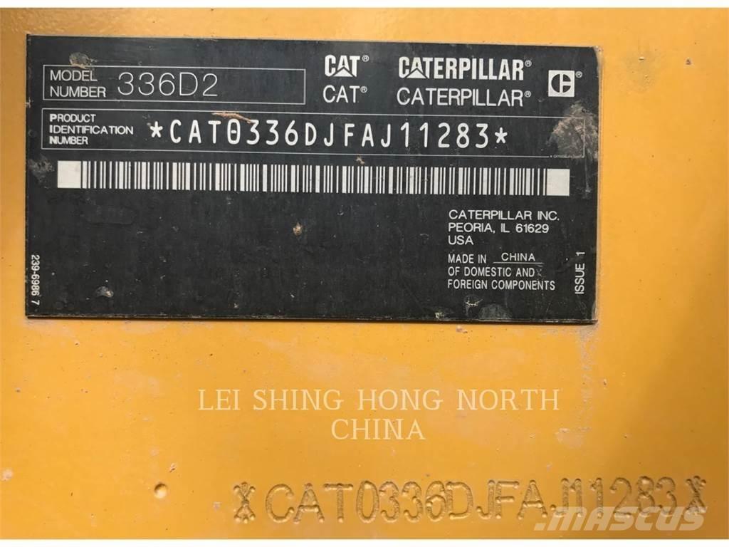 CAT 336D2 Paletli ekskavatörler