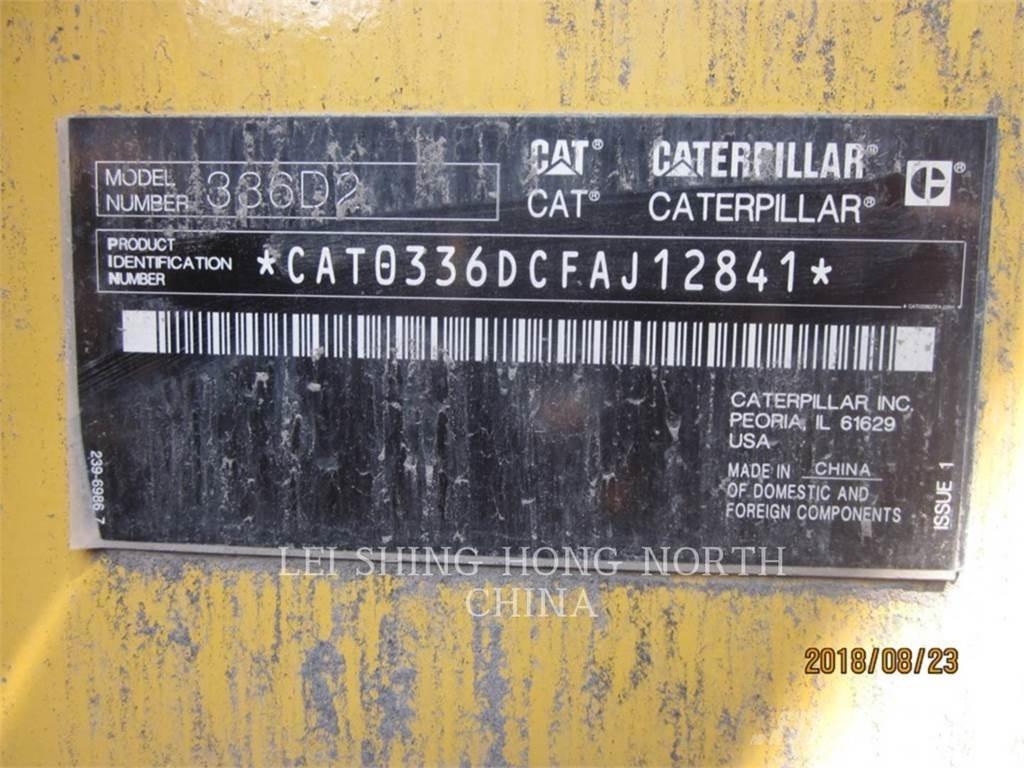 CAT 336D2 Paletli ekskavatörler