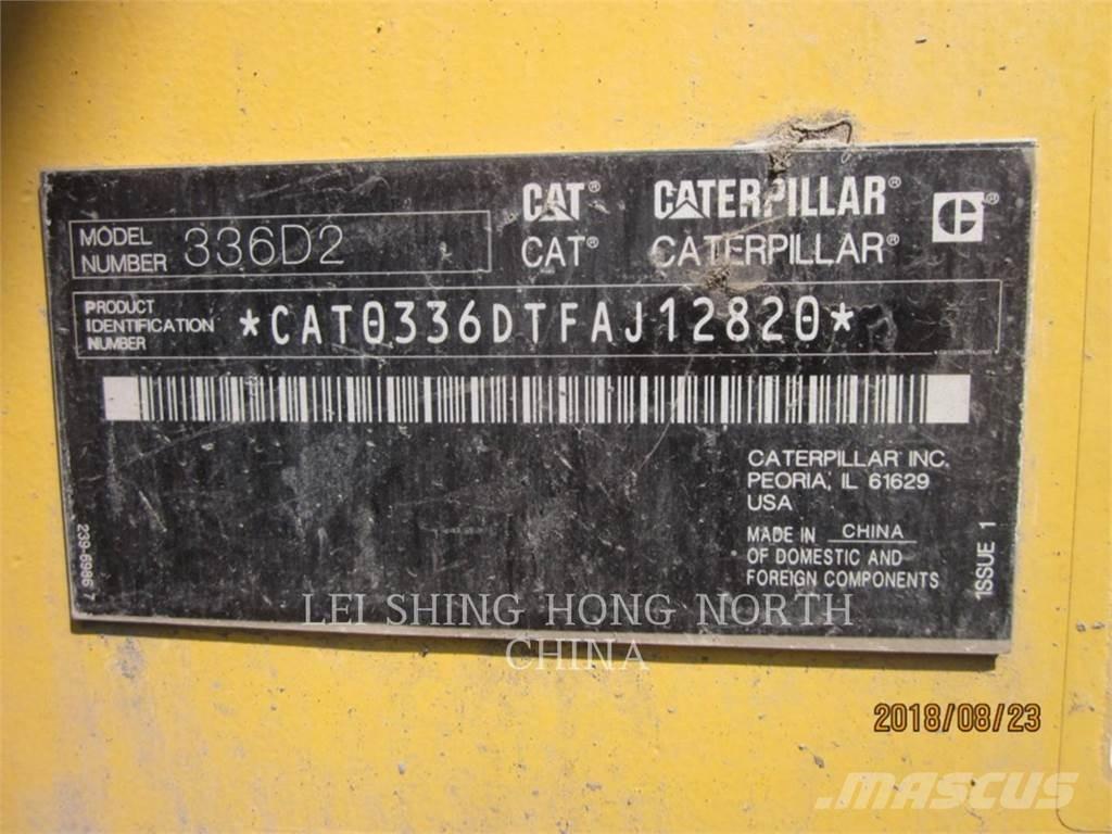 CAT 336D2 Paletli ekskavatörler